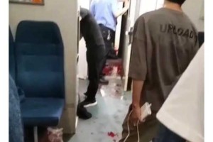 男子在火车上被人持刀杀害，目击者发声，疑似因吸烟造成！